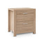 Artiss Bedside Table 2 Drawers - MAXI Pine