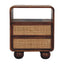 Larissa 2 Drawer Chestnut Nightstand