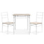 Machal Dining Table And Chairs (3-piece set) - Oak & White