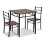Machal Dining Table And Chairs (set of 3) - Walnut