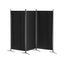 Artiss 3 Panel Room Divider Screen 260x180cm Fabric Black