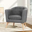 Artiss Armchair Tub Chair Grey Adora