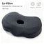 Skin‑Friendly Single Hole Cervical Memory Pillow, Stable Neck Support For Elderly And Teenagers, Christmas Bedroom Relax Present, Dark Grey