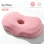 Soft Single‑Hole Ear Guard Memory Foam Pillow, Comfort Neck Cushion For Side Sleeping Use, Halloween Bedroom Rest Gear, Pink