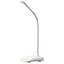 LED Desk Lamp Touch Control Three Level Color Temperature Stepless Dimming USB Charging Table Lamp White
