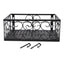 Balcony Flower Pot Stand Thickened Iron Decorative Patio Railing Shelf With Retainers for Windowsill Applicable to 2.5cm/1in Railing
