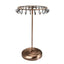 Iron Jewellery Rack Rotating Necklace Display Stand Jewellery Organiser Storage - Bronze