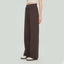 Size S Brown Women’s High Waisted Straight Leg Lounge Pants - Drawstring Casual Trousers - Stretch Activewear Pants for Yoga Pilates Travel and Everyday Wear