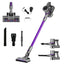 Devanti Stick Vacuum Cleaner Bagless Cordless 120W Purple