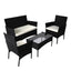 Levede 4PCS Outdoor Furniture Setting-2018816937542422529