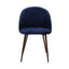 Levede 4x Dining Chairs Seat French Navy-2006732721967206401