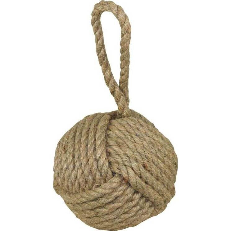 Doorstop Rope Ball Nat | 17 x 17 x 17 cm Hauptbild