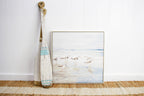 Framed Canvas Sandpipers