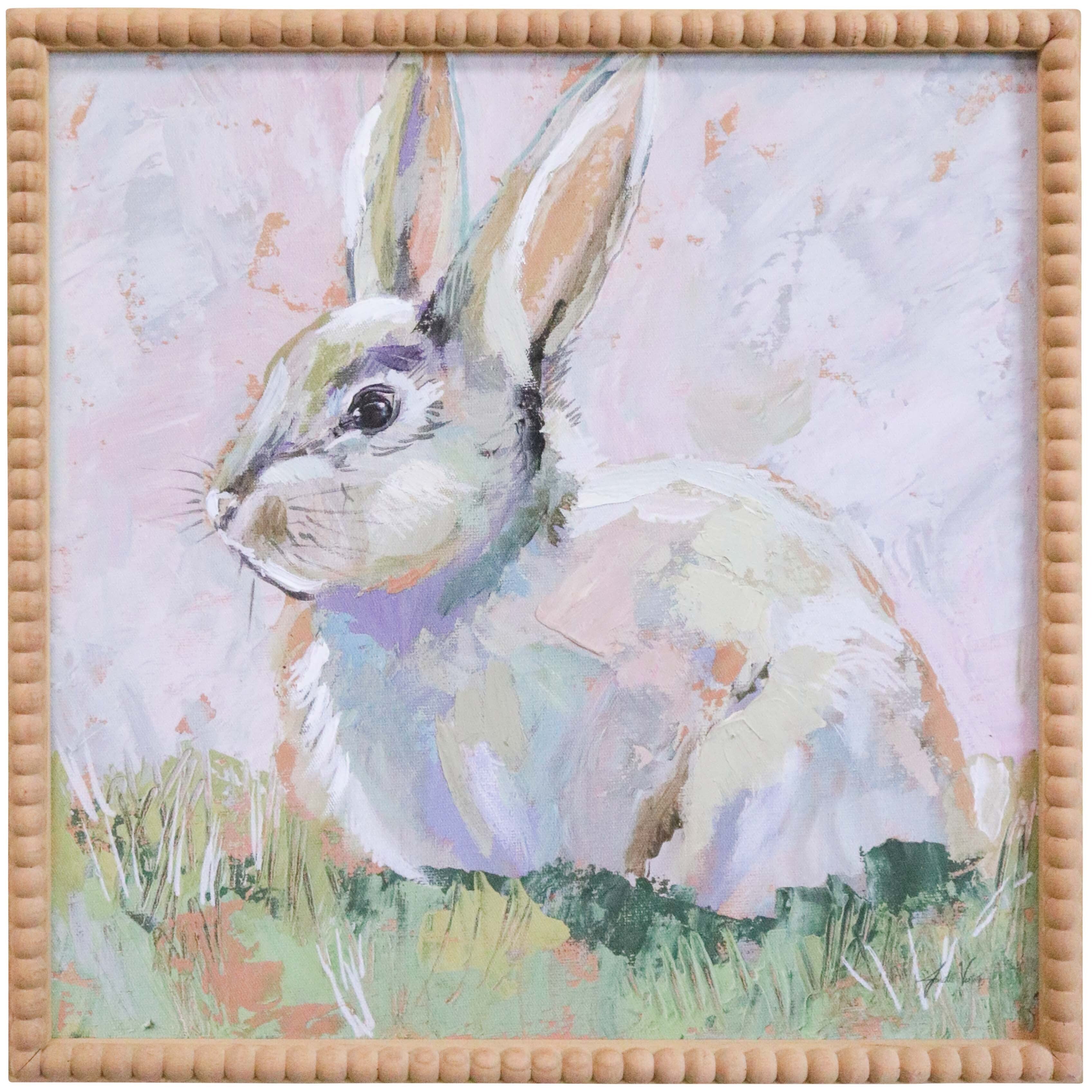 Framed Canvas Rabbit Main image