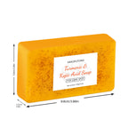 Turmeric Lemon Soap Handmade Cold Process - No 8 / 1PCS - Soaps