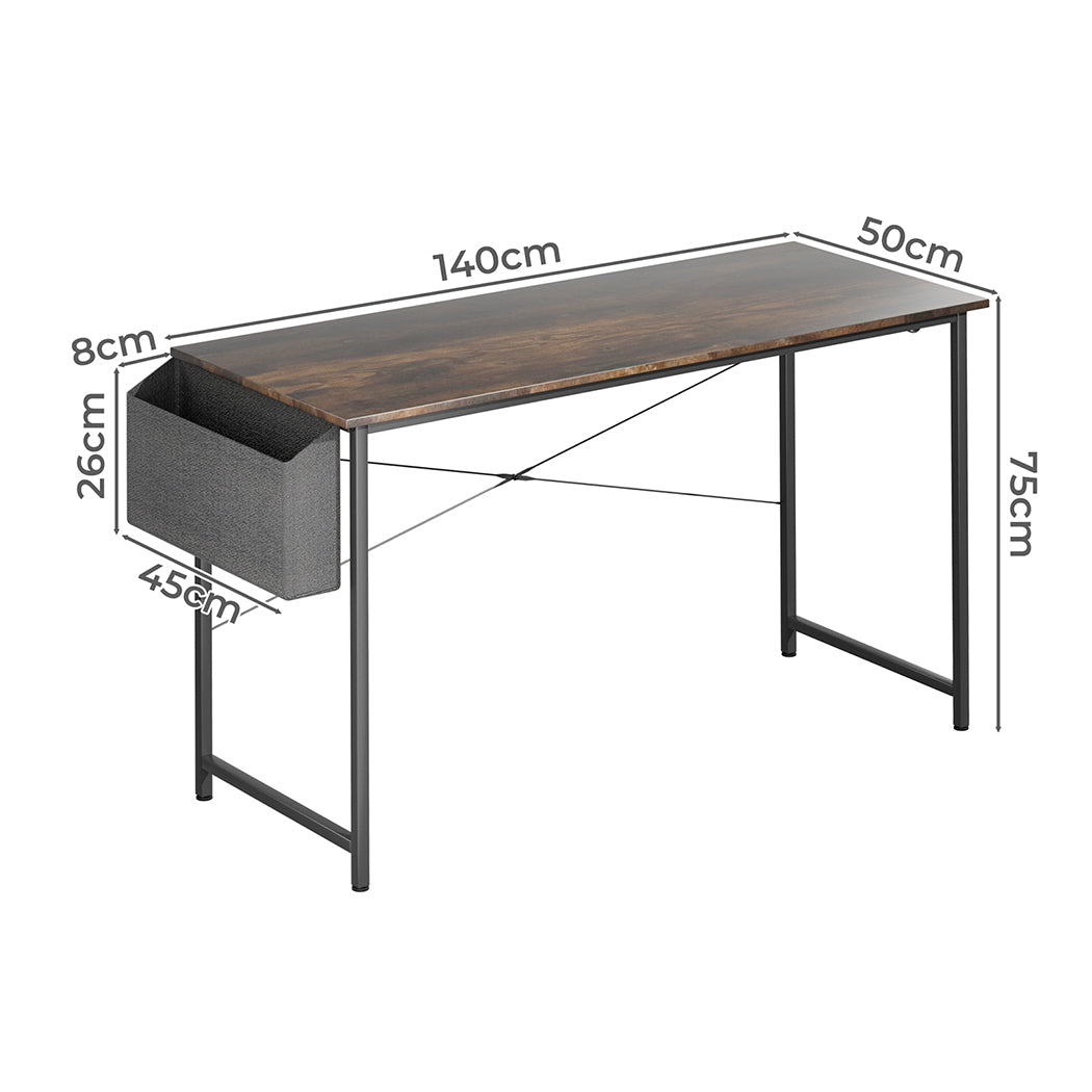 Levede Computer Desk Study Table Storage 140cm-2018816850523197442