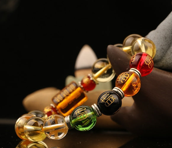 Citrine bracelet natural stone bracelet - Stone Bracelets