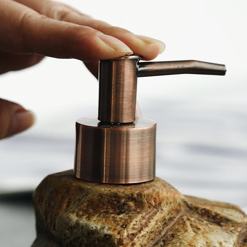 Retro Ceramic Stone Soap Dispenser - Soap Dispensers