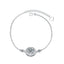 925 Sterling Silver Monternet Moissanite Bracelet - Silver - Sterling Silver Bracelets