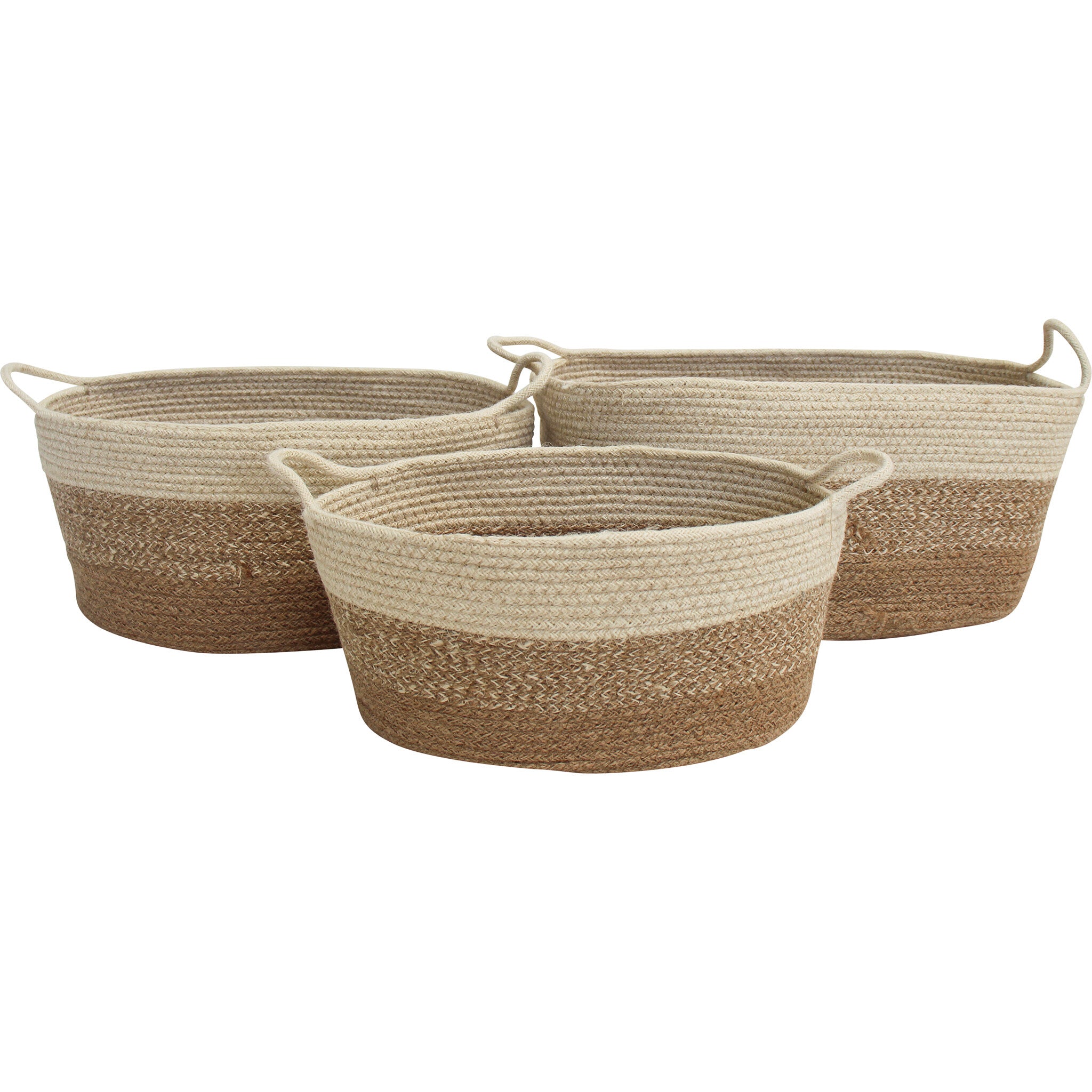 Basket Jute Oval S/3 Main image