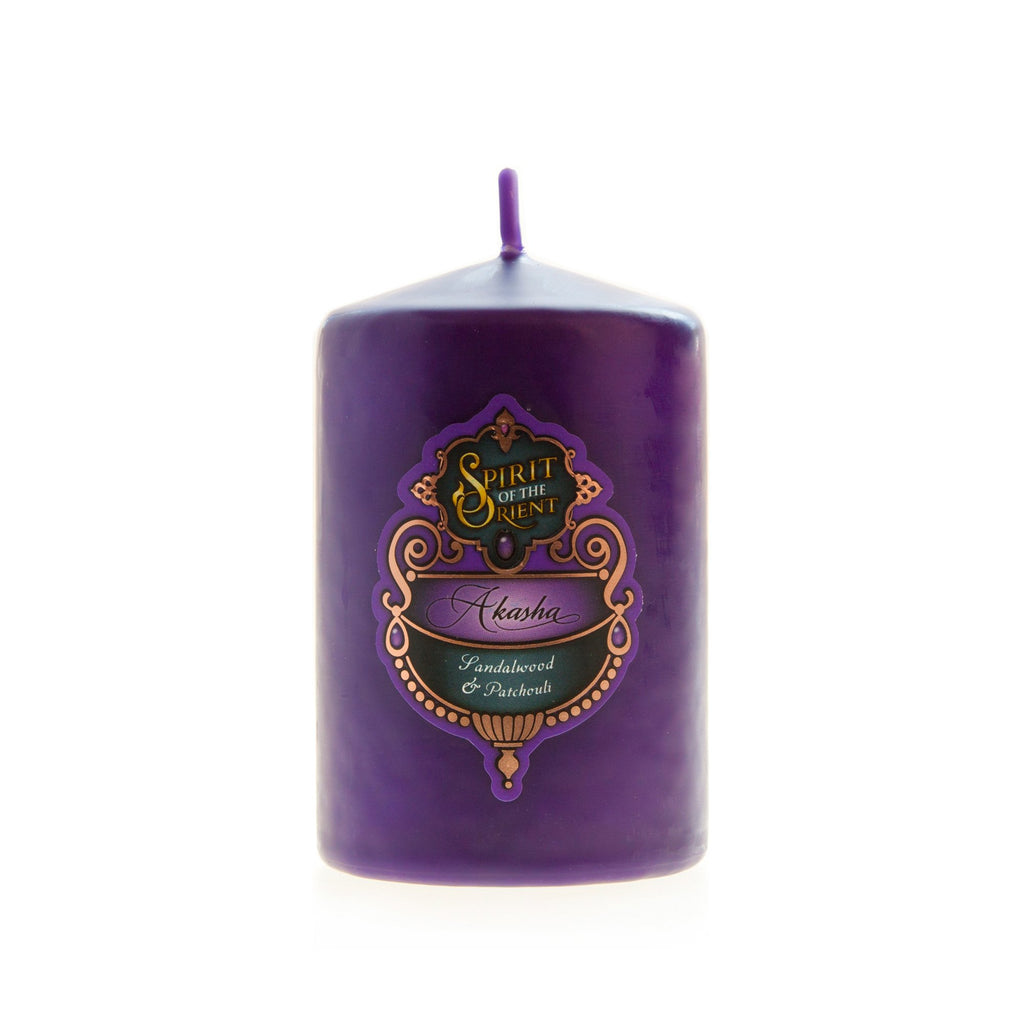 Akasha Small Pillar Candle