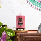 Sakura Small Pillar Candle
