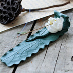 Ceramic incense burner - Green - Incense Stands