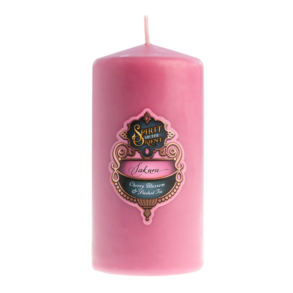 Sakura Medium Pillar Candle