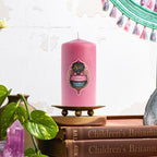 Sakura Medium Pillar Candle
