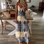 Summer Casual Printed Camisole Long Dress - 1 color / 2XL - Dresses