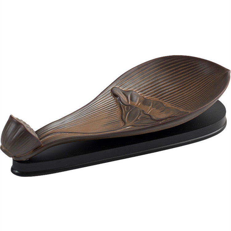 Ceramic Lotus Home Incense Burner Indoor Air Purification - Lotus censer - Dresses