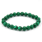 Tiger Eye Stone Bracelet Natural Stone Bracelet - Green / 8mm - Stone Bracelets