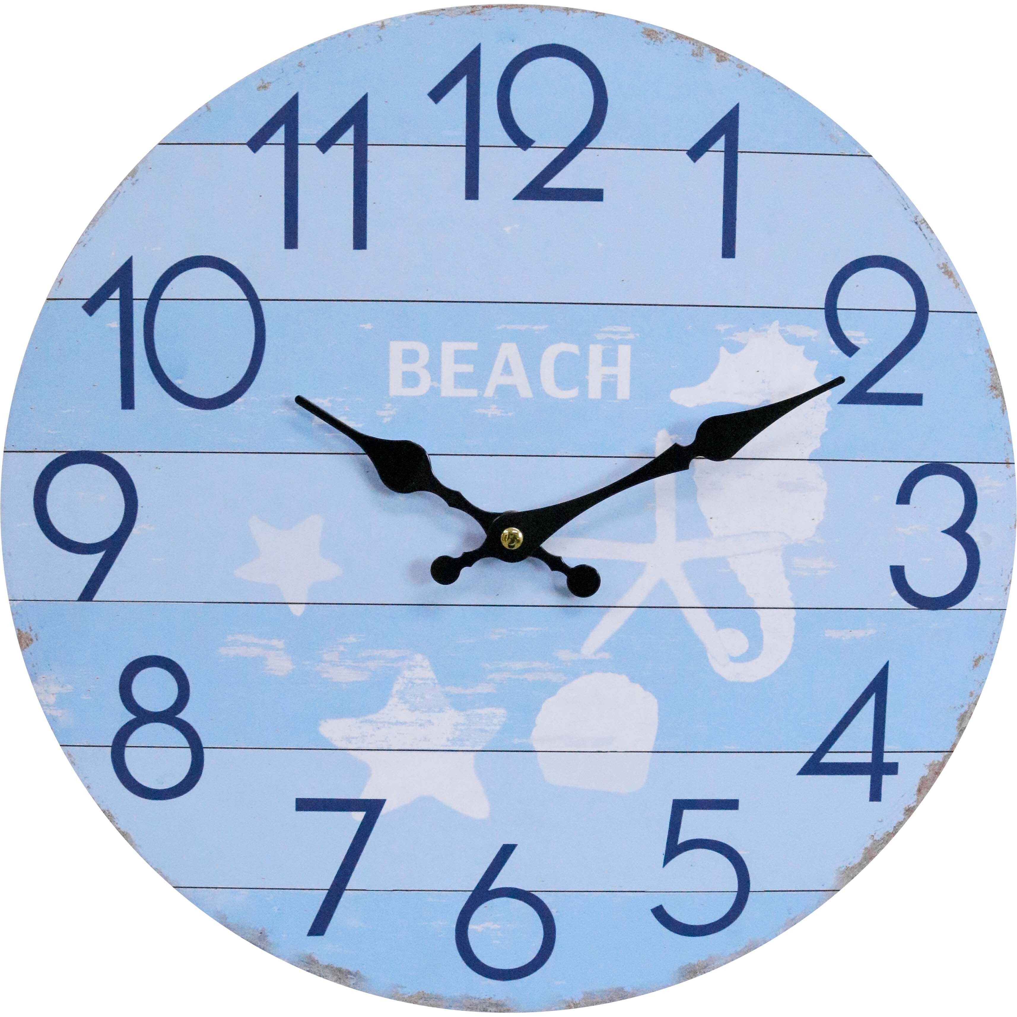 Clock Sea Life 34cm | 34 x 34 x 4 cm