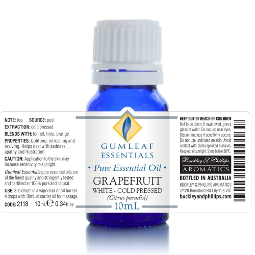 Grapefruit White Essential Oil 10ml
