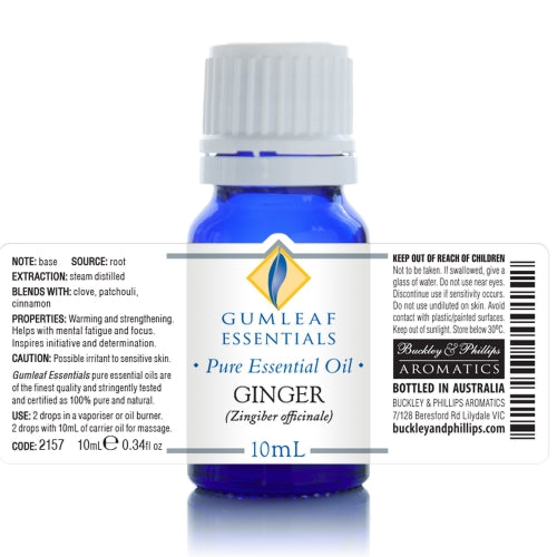 Ginger Essential Oil 10ml