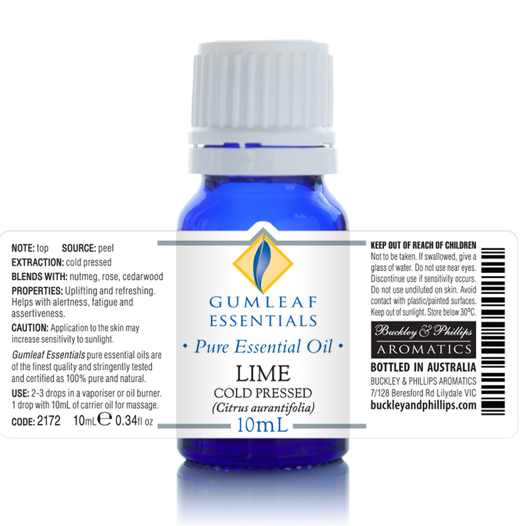 Lime Cold Pressed Essential Oil 10ml