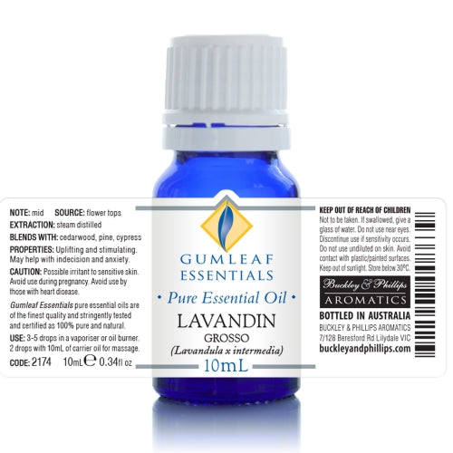 Lavandin Grosso Essential Oil 10ml
