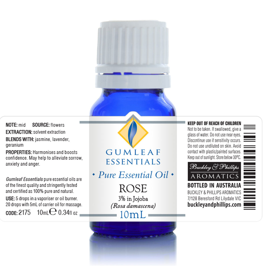 Rose (3% In Jojoba) Essential Oil 10ml