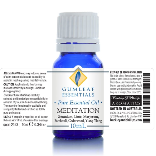 Meditation Essential Oil Blend 10ml