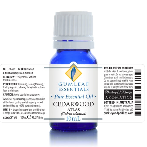 Cedarwood Atlas Essential Oil 10ml