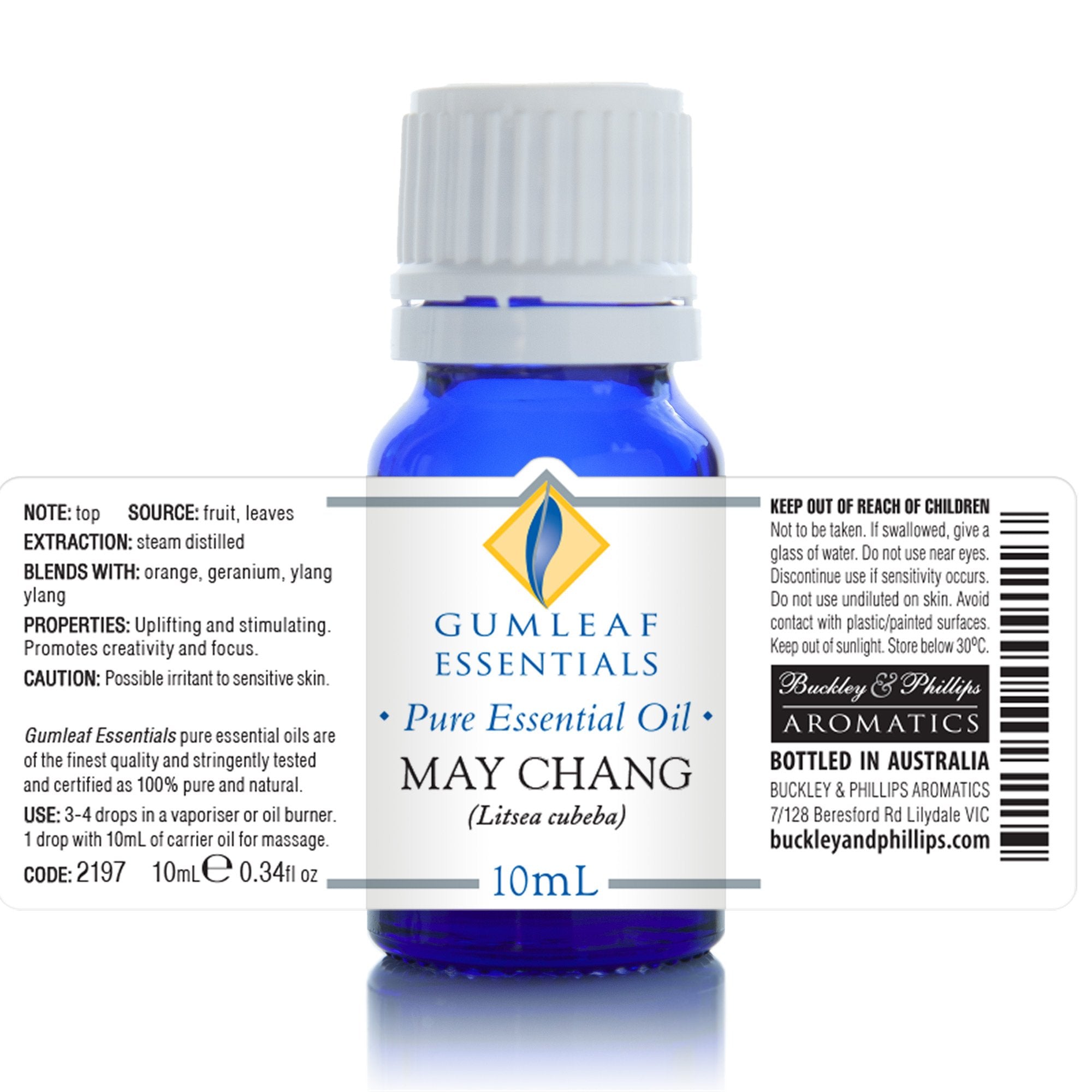 May Chang Essential Oil 10ml