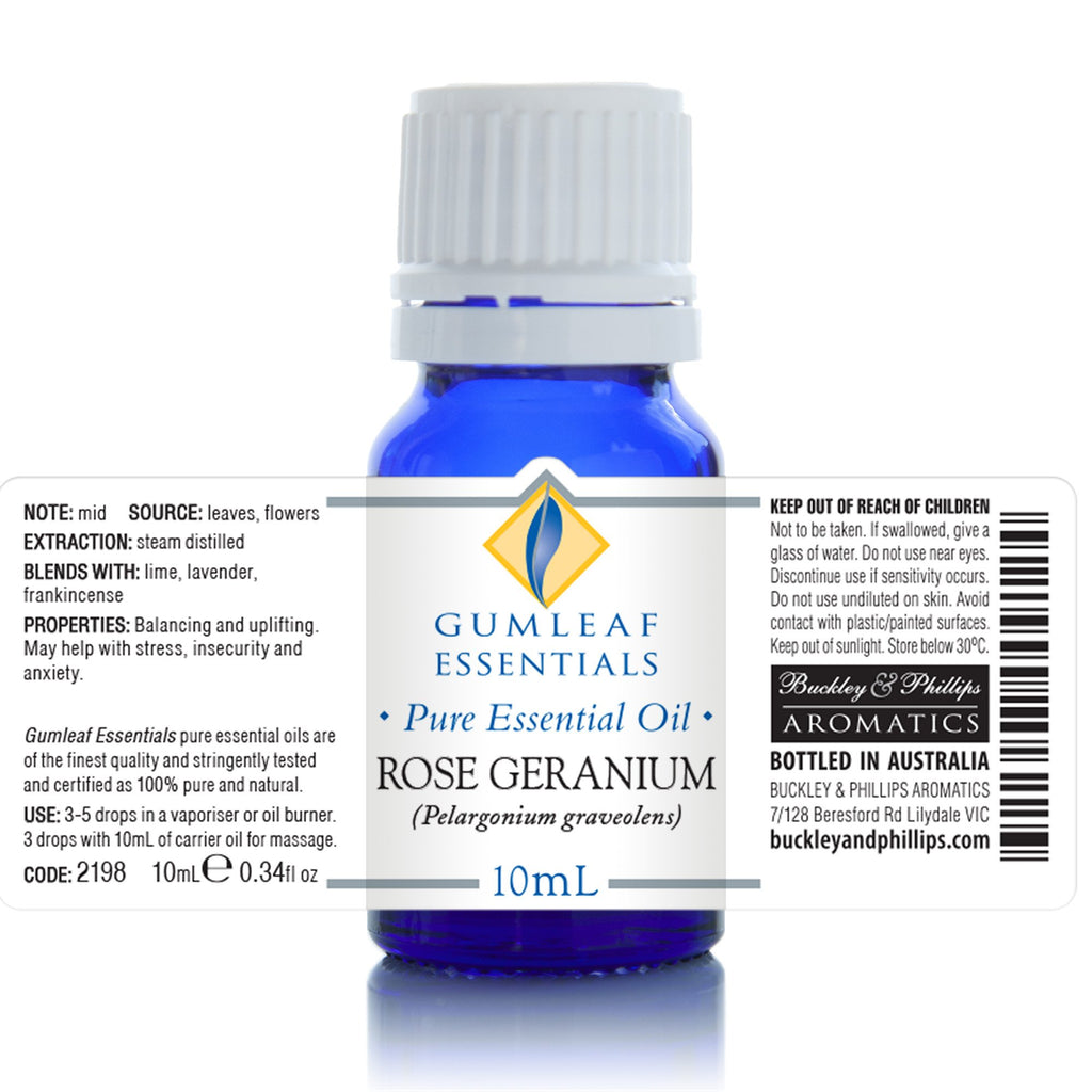 Rose Geranium Essential Oil 10ml