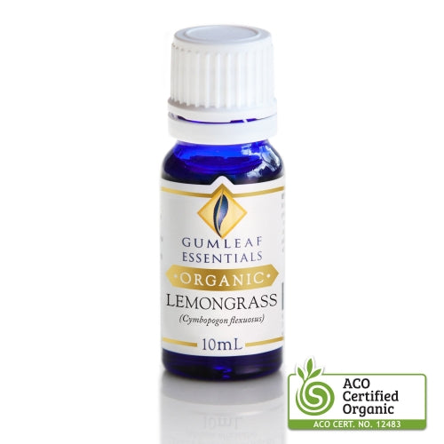 Organic Lemongrass Essential Oil 10ml