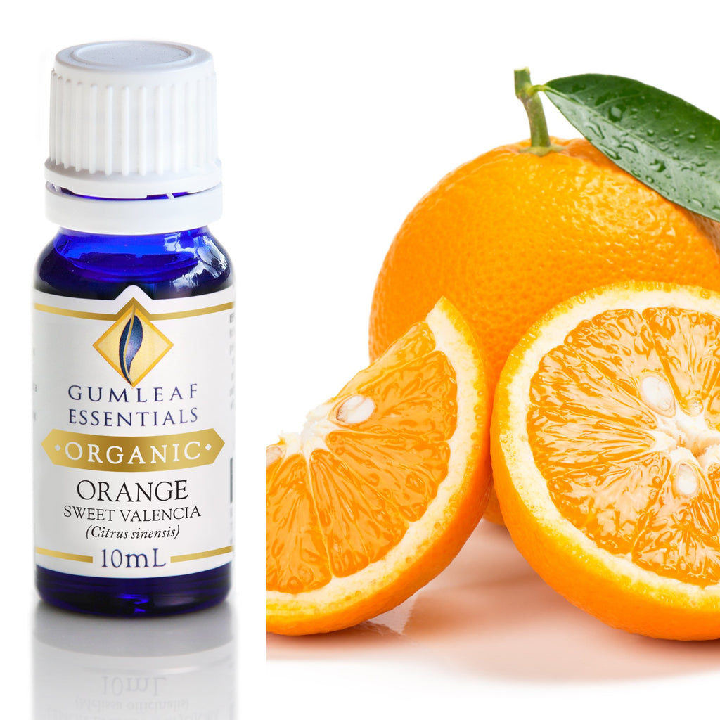 Organic Orange Sweet Valencia Essential Oil 10ml