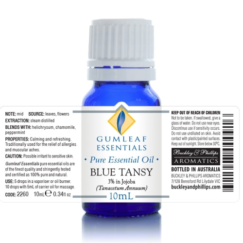 Blue Tansy (3% In Jojoba) Essential Oil 10ml