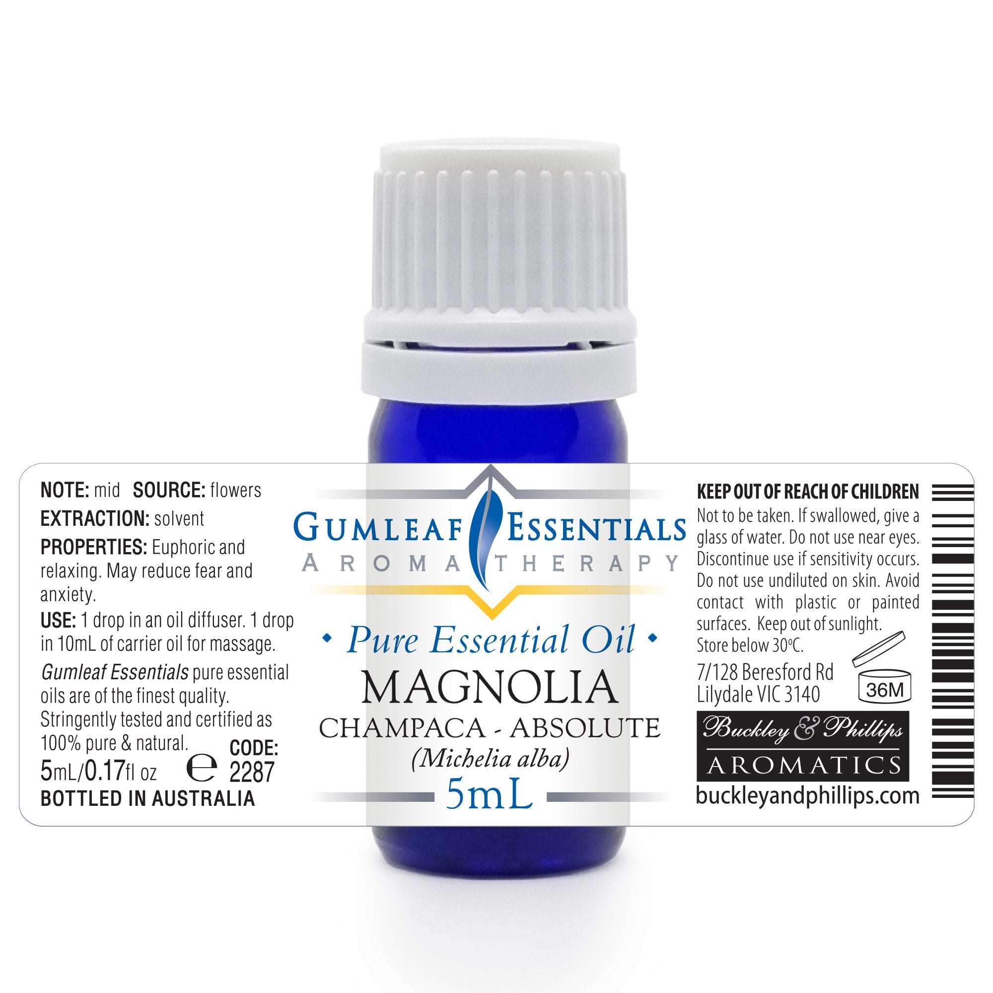 Magnolia Champaca Absolute Essential Oil 5ml