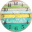 Clock Coloured Boards 58cm | 58 x 3 x 58 cm