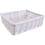 Tray Utility Med White Hamper | 25 x 19 x 7 cm