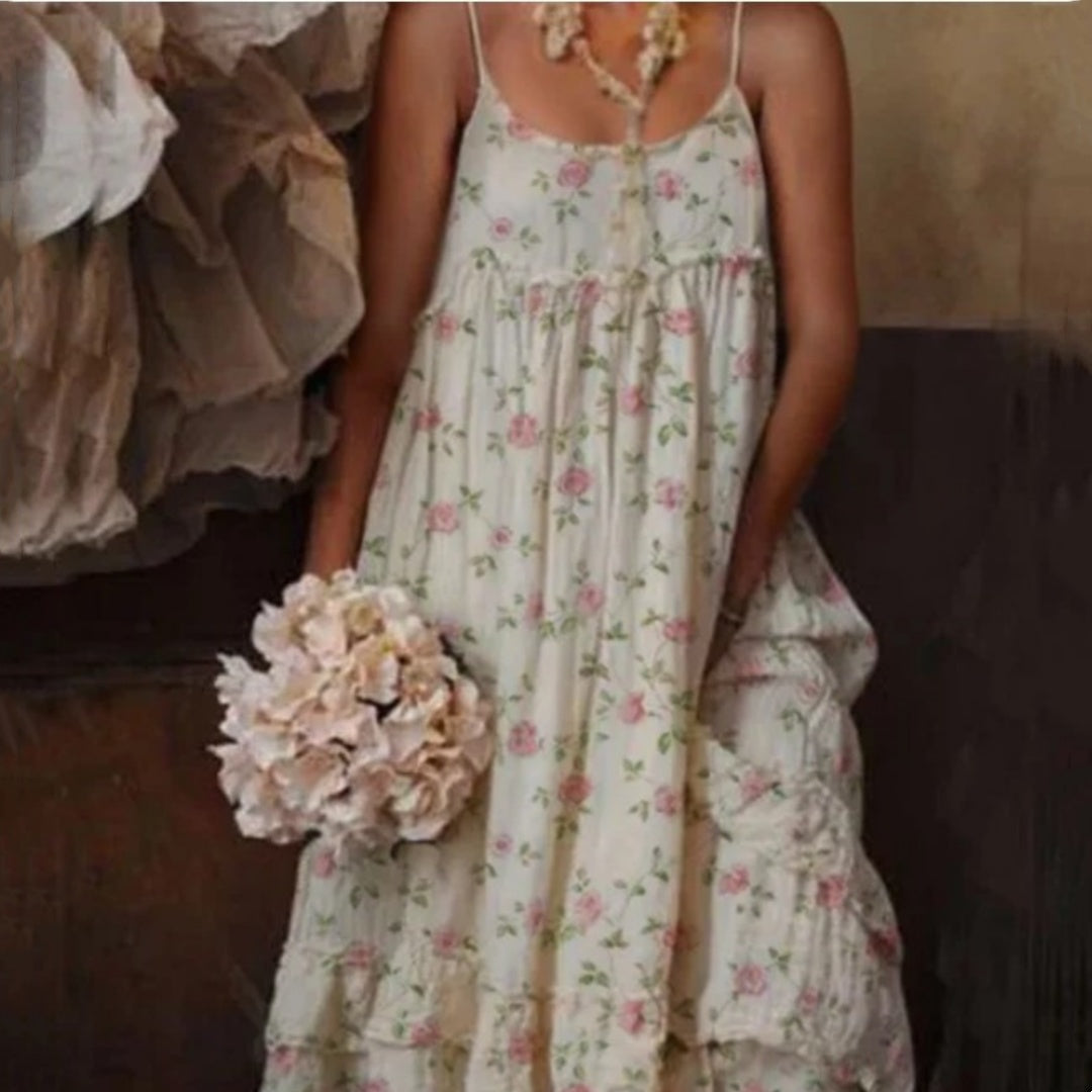 Women’s Fashion Summer Sleeveless Dress - Dresses