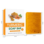 Turmeric Lemon Soap Handmade Cold Process - No 4 / 1PCS - Soaps